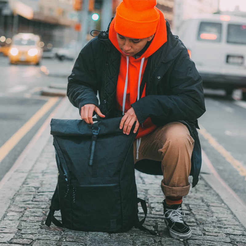 What's the point of a roll top backpack?