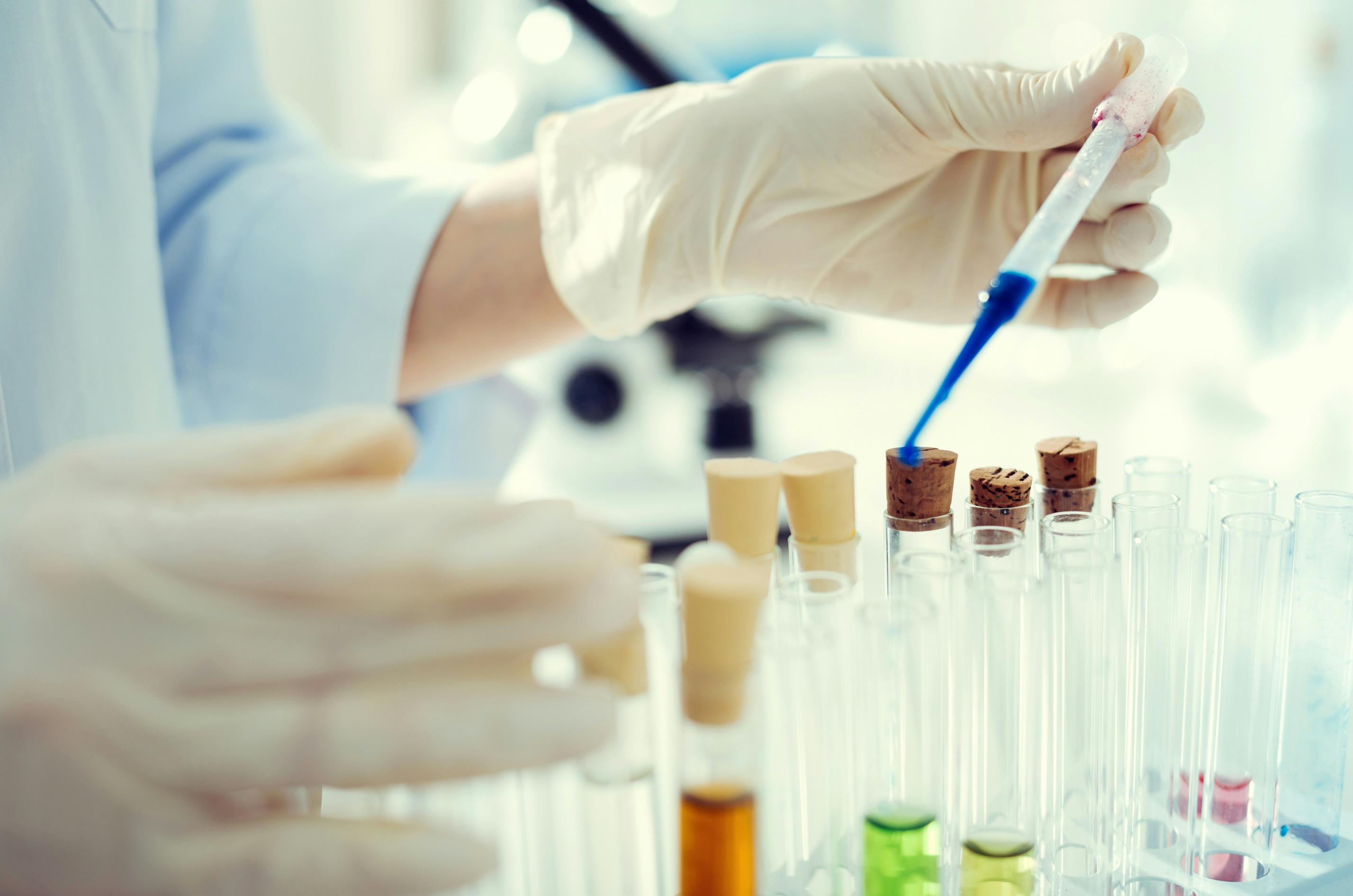 Alkaline chemical testing Alkaline chemical testing