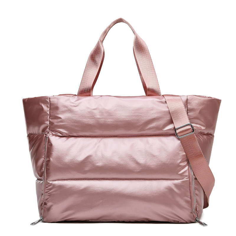 Pink tote bag