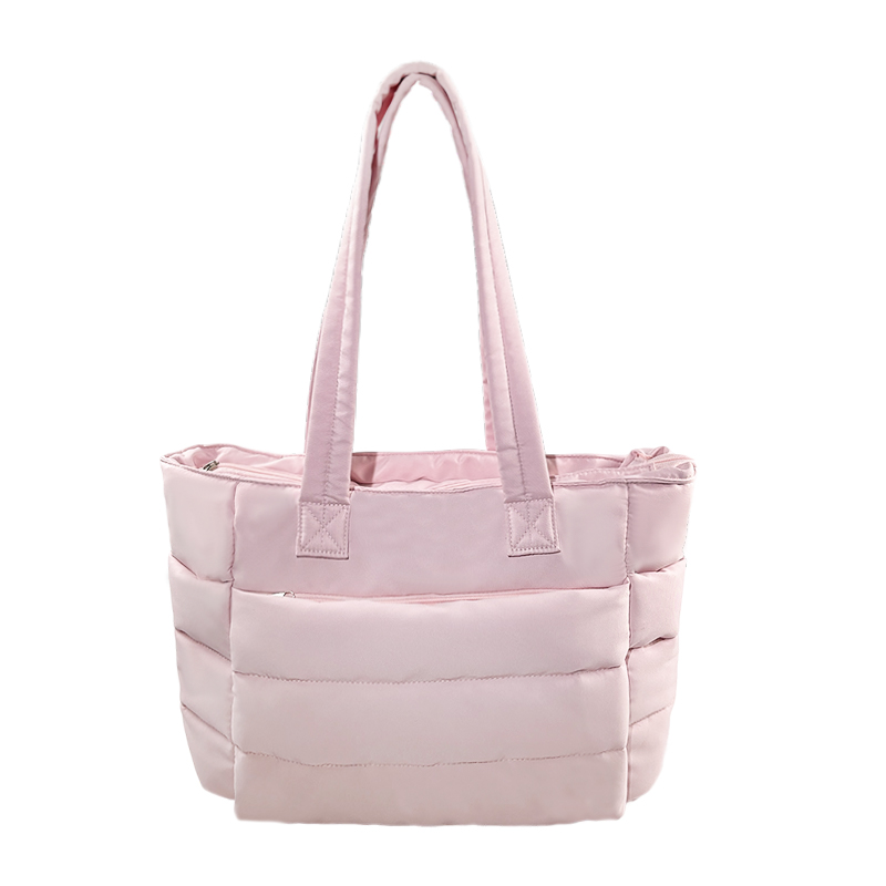 Pink tote bag