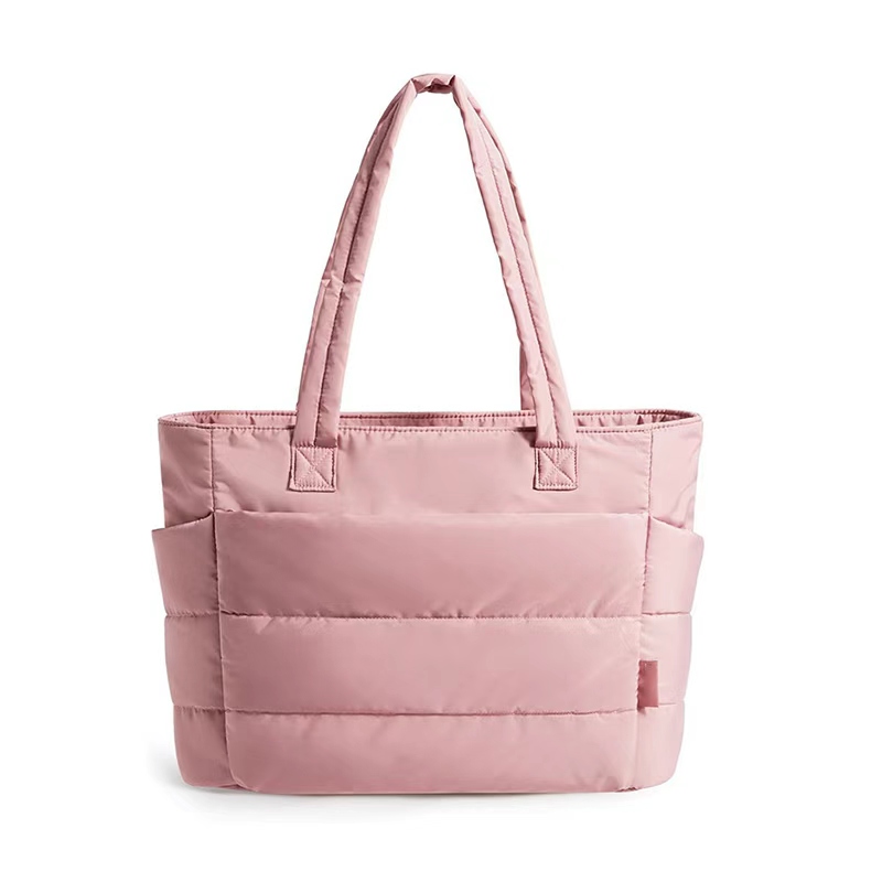 Dark pink tote bag