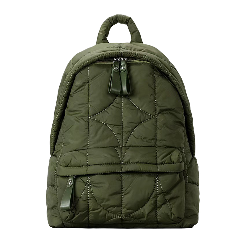 Green backpack