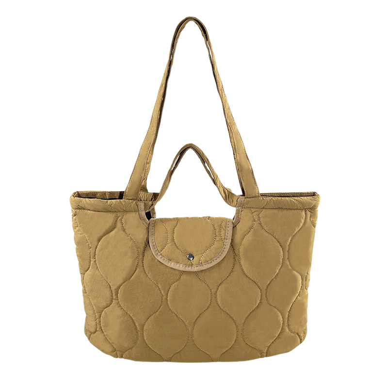 Khaki tote bag