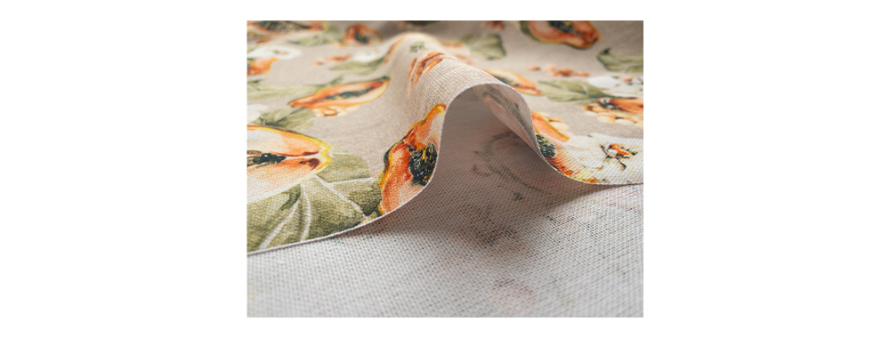 Eco-friendly dyeing and finishing process for organic cotton fabric, featuring plant-based natural dyes and low-impact reactive dyes