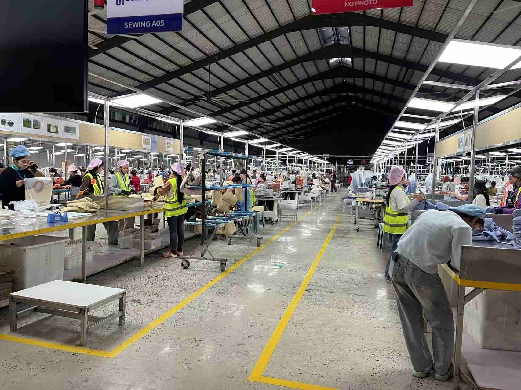 Production Line of Synberry Bag Production Line of Synberry Bag