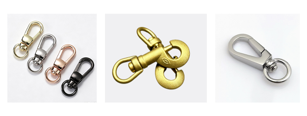 From left to right, they are zinc alloy, brass, and stainless steel From left to right, they are zinc alloy, brass, and stainless steel