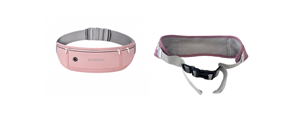 Fabric display of Synberry running belt